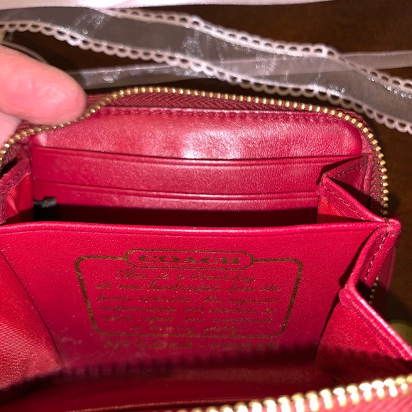 💥FINAL PRICE💥 Coach card holder with zipper - Picture 5 of 8